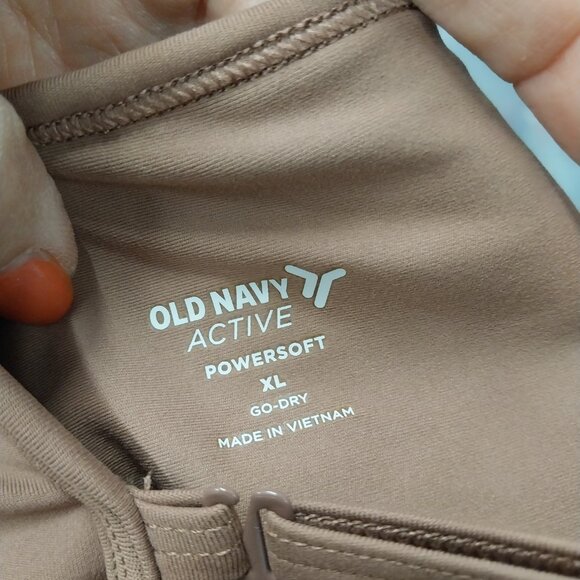 3397 Size XL Old Navy Active Go-Dry One Piece, Brown. NWOT - Picture 6 of 8